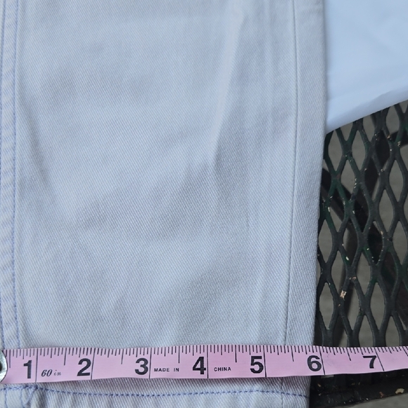 Ralph Lauren White Straight Leg Jeans Modern Minimalist Design - Picture 9 of 9